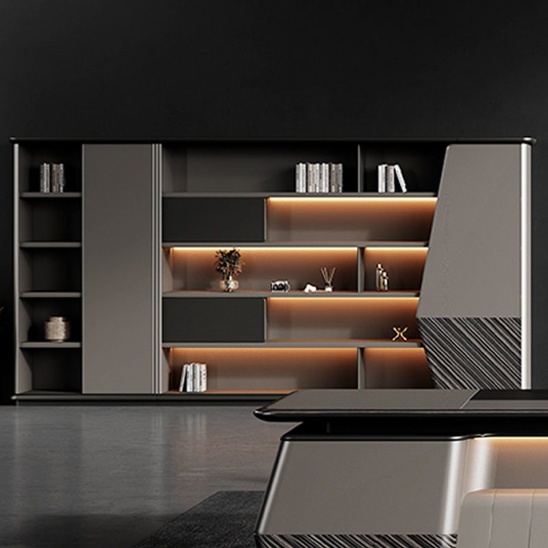 Model DBT006 Panou de lux-Style Manager Single Executive Desk, Președinte\\Birou mare de birou cu set de scaune, birou Boss