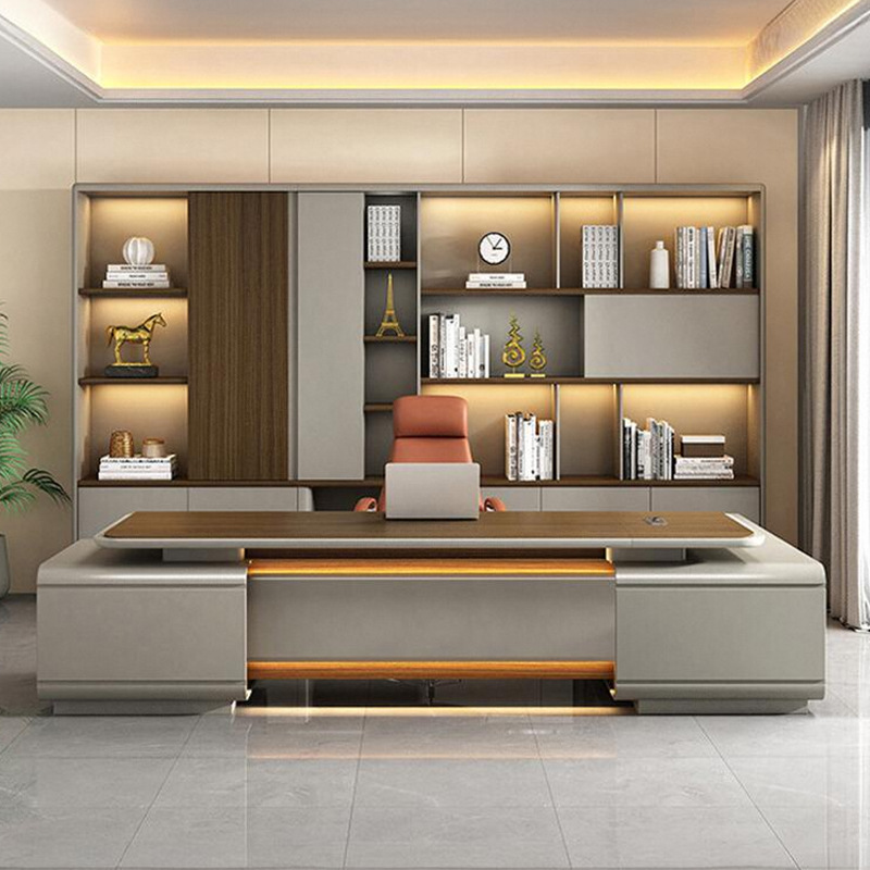 Model DBT008 Birou executiv, președinte/Birou de birou Chairman, Birou de manager mare premium cu set de scaune de birou pentru manager\\Biroul lui