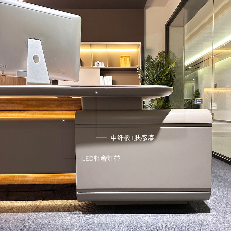 Model DBT008 Birou executiv, președinte/Birou de birou Chairman, Birou de manager mare premium cu set de scaune de birou pentru manager\\Biroul lui